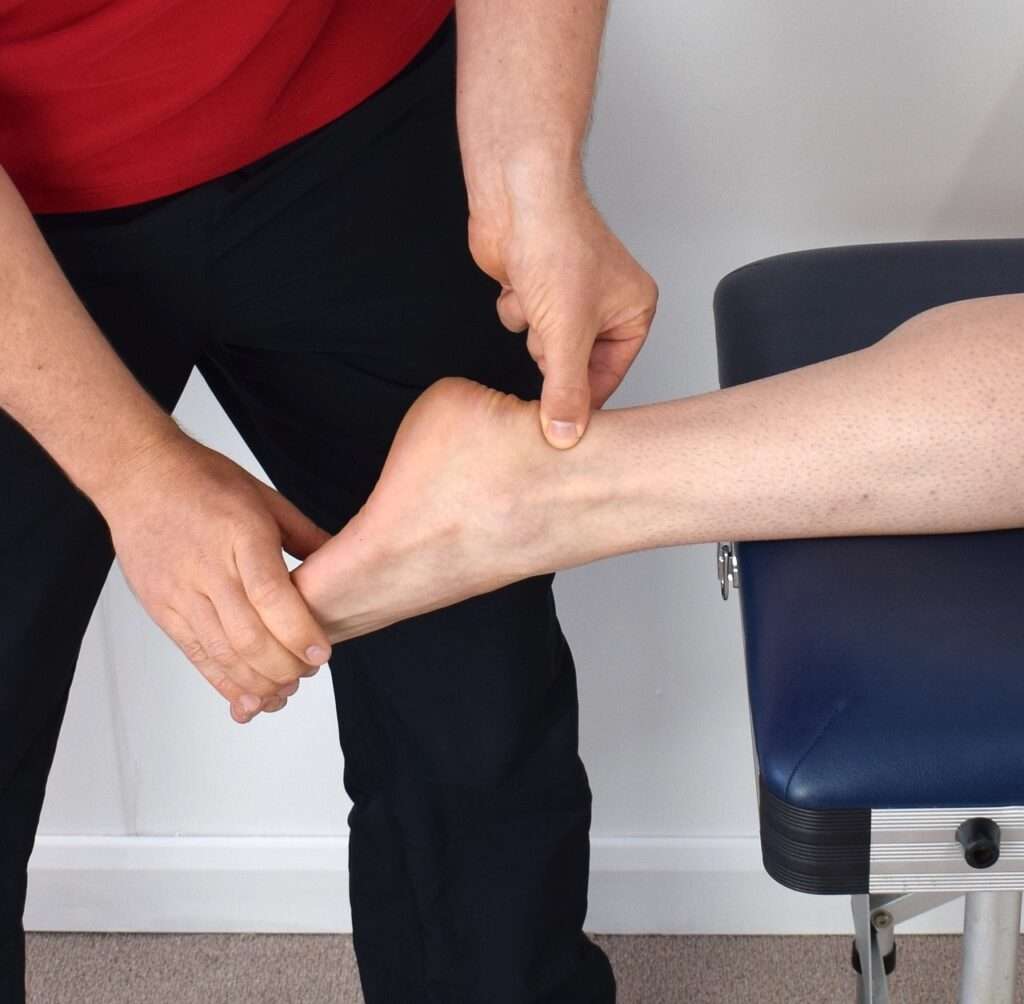 ankle foot inspection